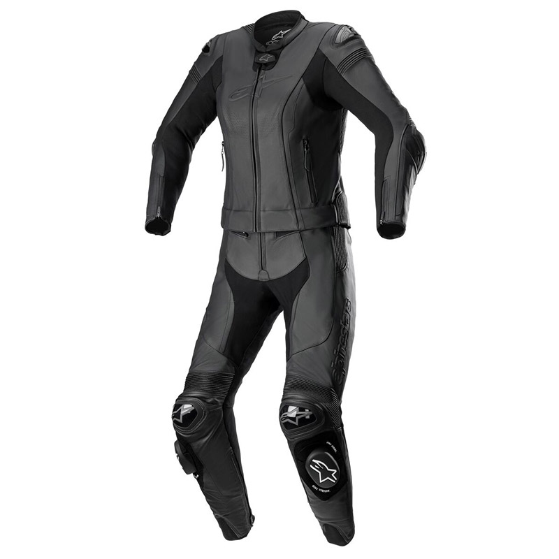 Alpinestars Stella Missile V2 2pc Leather Suit Black