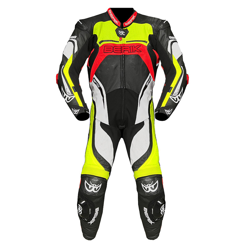 Tuta Berik Super Tense 2.0 bianco giallo rosso fluo