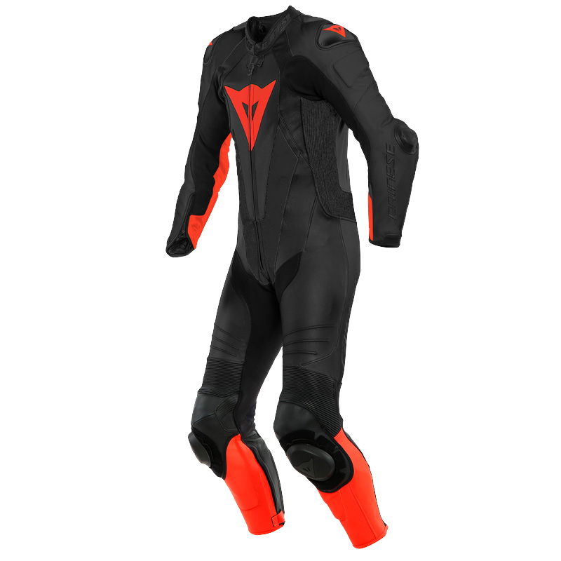 Tuta Intera Dainese Laguna Seca 5 Nero Rosso