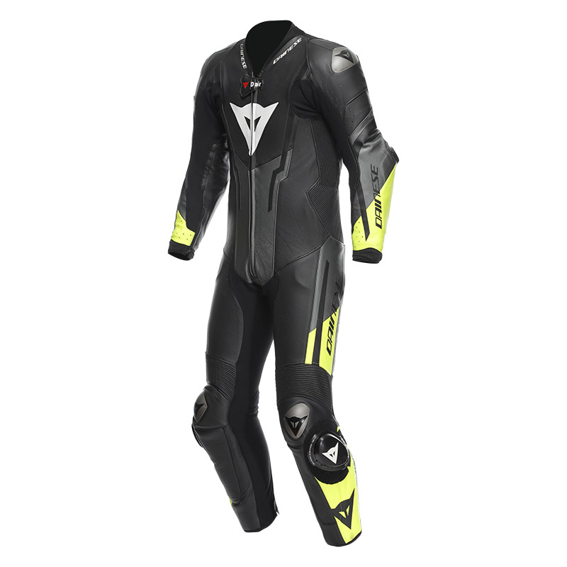 Tuta Dainese Misano 3 Perforated D-Air giallo