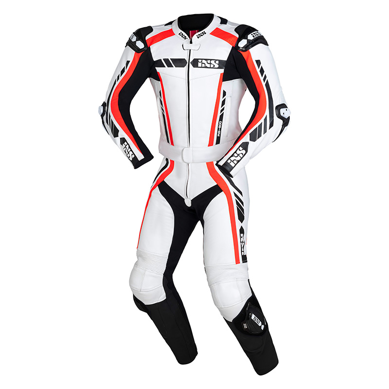 Tuta IXS Sport LD RS-800 1.0 2PCS bianco rosso