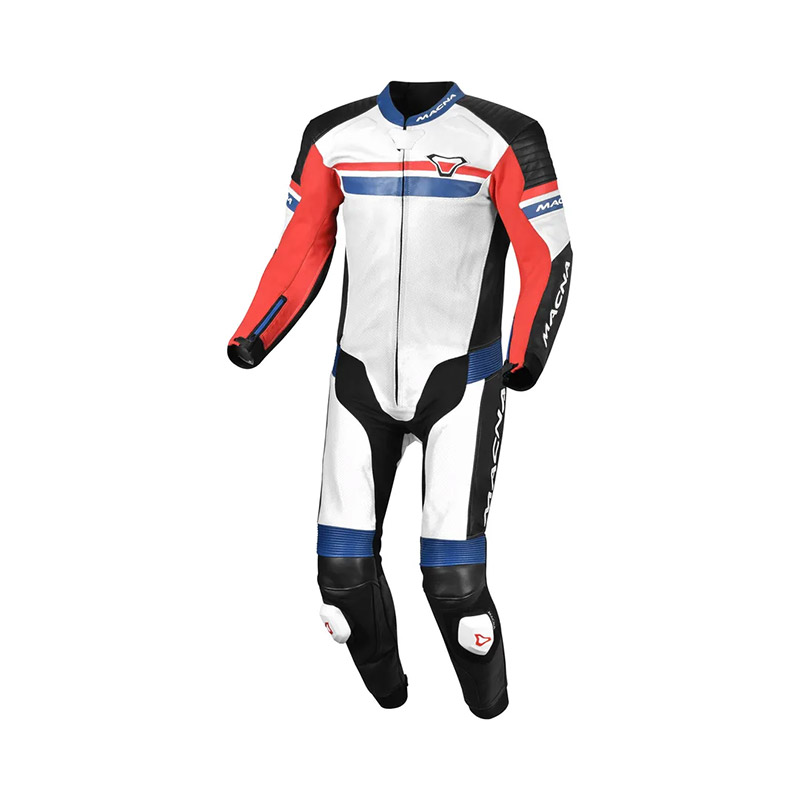 Combinaison Macna Diabro blanc rouge bleu