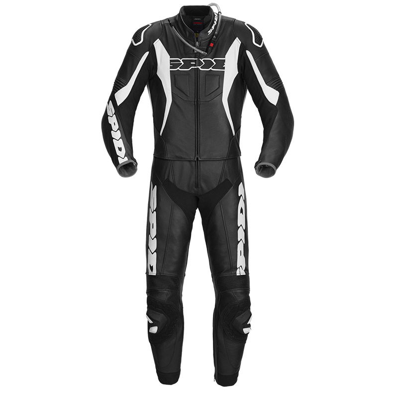 Spidi Sport Warrior Touring 2pcs Suit Black White Y151011 Suits MotoStorm