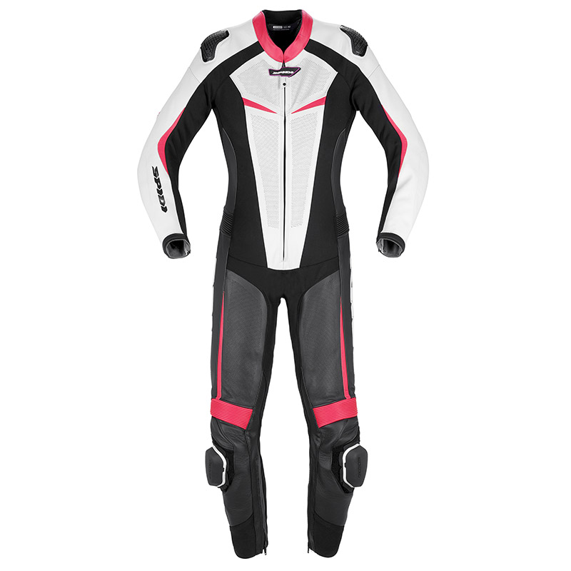 Tuta Donna Spidi Track Perforated Pro rosa