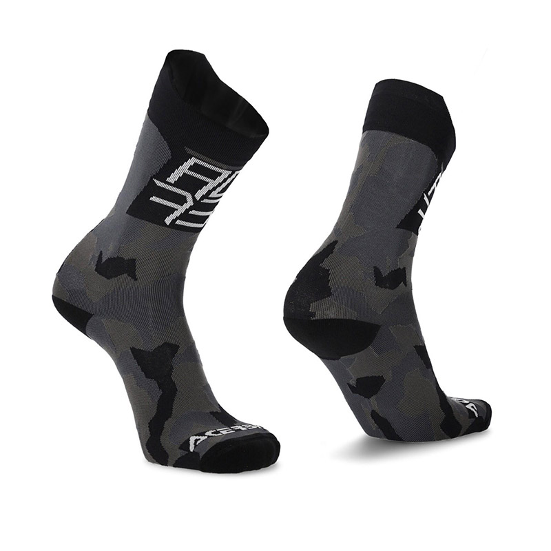 Calze Acerbis MTB Track nero grigio