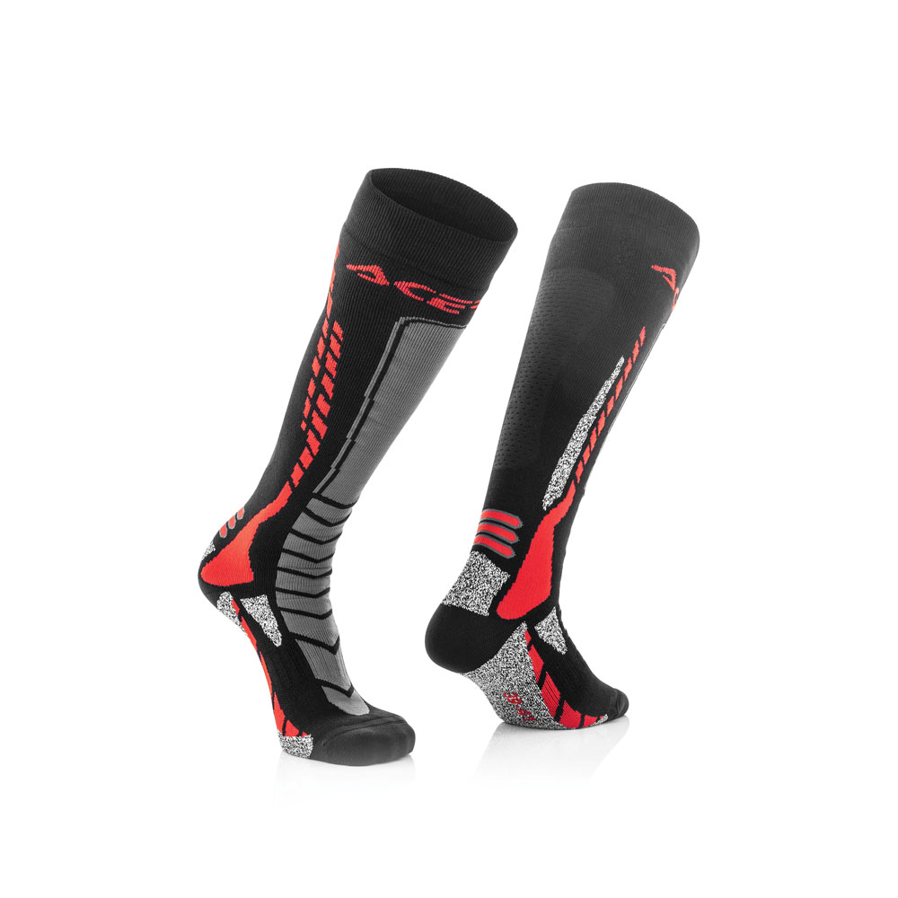 ACERBIS MX SOCKS X-PRO NERO rosso