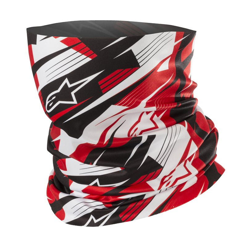 Copricollo Alpinestars Blurred rosso