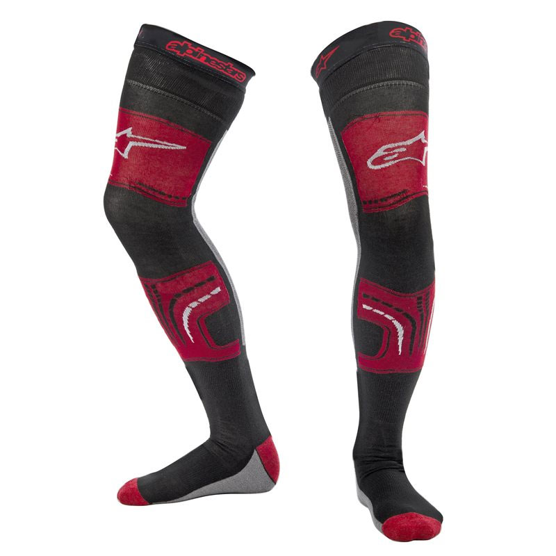 Calze Alpinestars Knee Brace nero rosso