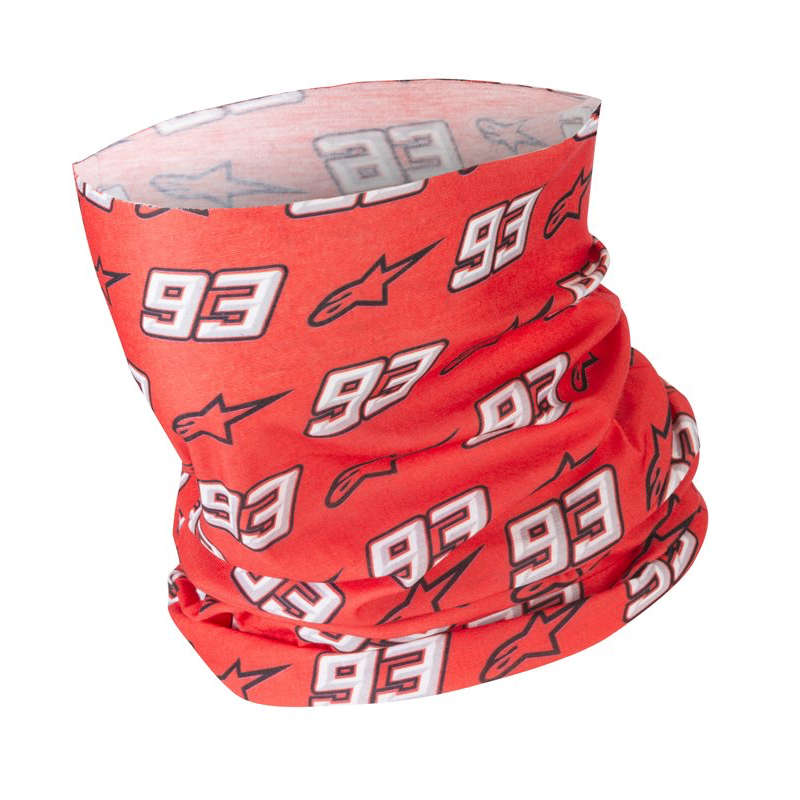 Collare Alpinestars MM93 rosso bianco