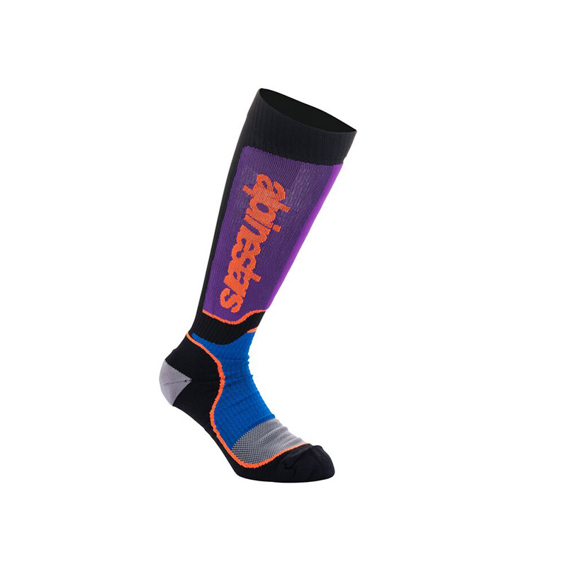 Calze Alpinestars Youth Mx Plus blu viola