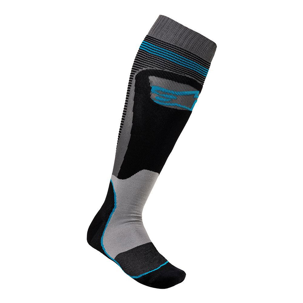 Calze Alpinestars Mx Plus 1 nero cyan