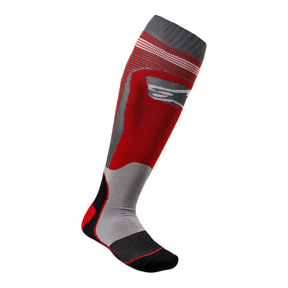 Alpinestars Mx Plus 1 Socks Red Gray