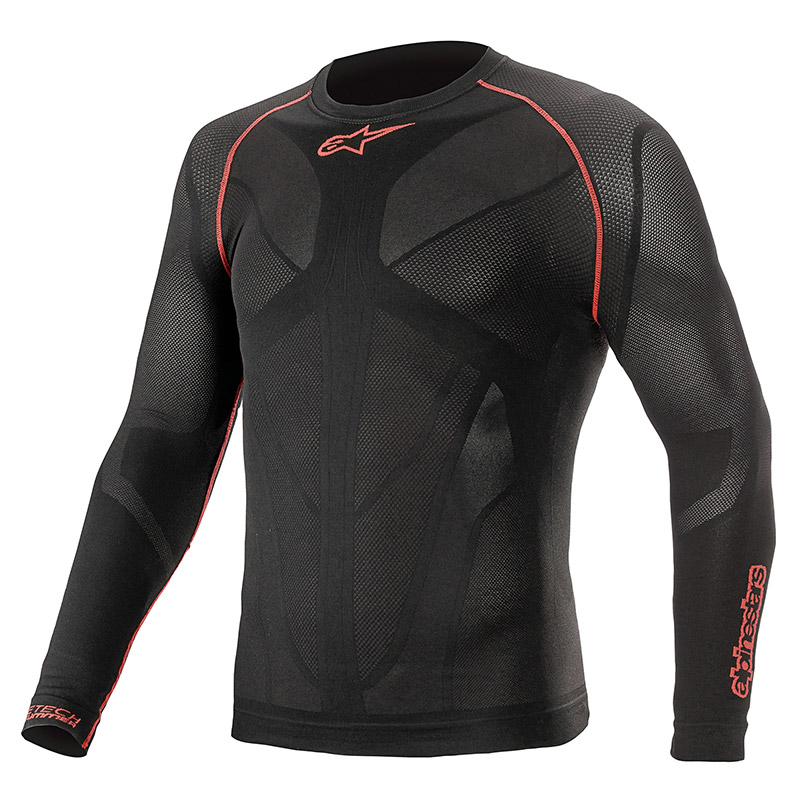 Maglia Alpinestars Ride Tech V2 LS Summer nero