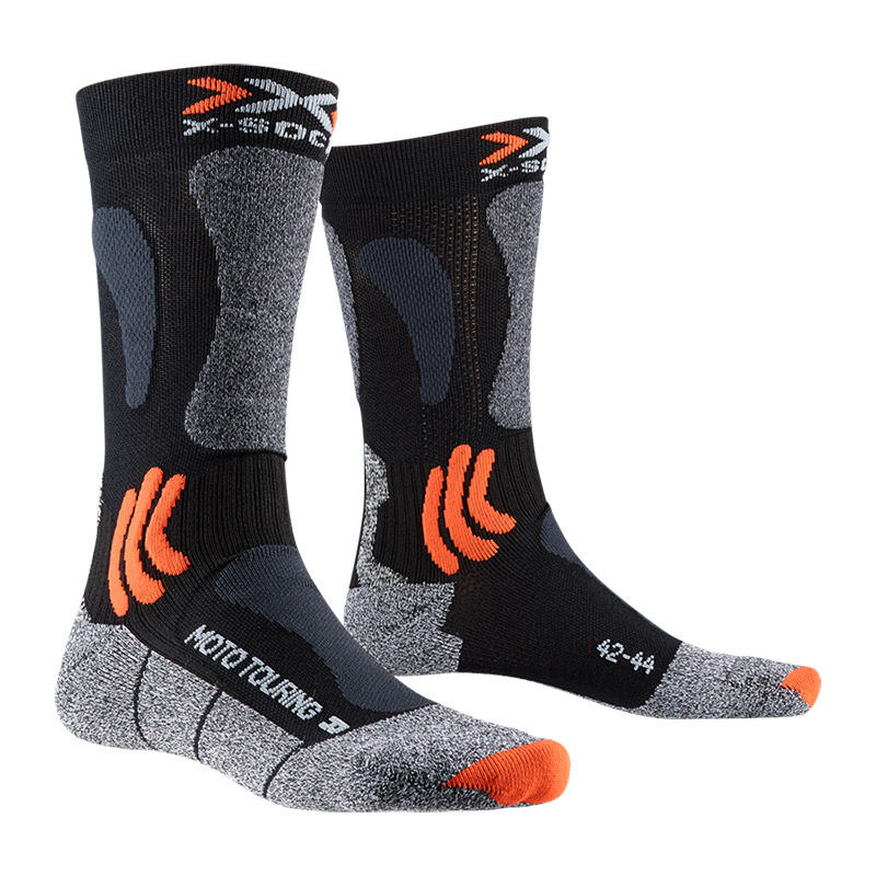 Calze Corte X-Bionic Moto Touring nero