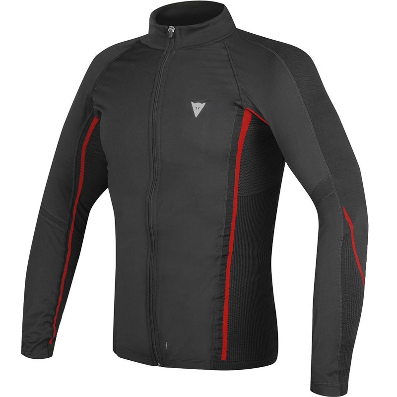 DAINESE D-CORE NO WIND THERMO TEE LS rosso