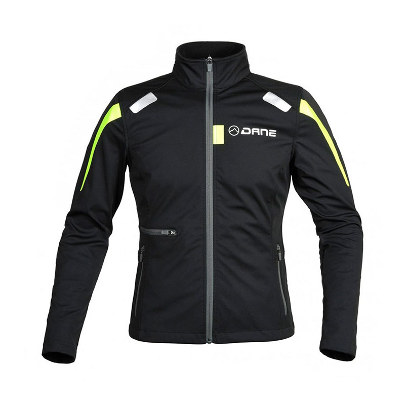 Giacca Donna Dane Freya 2 Softshell nero giallo