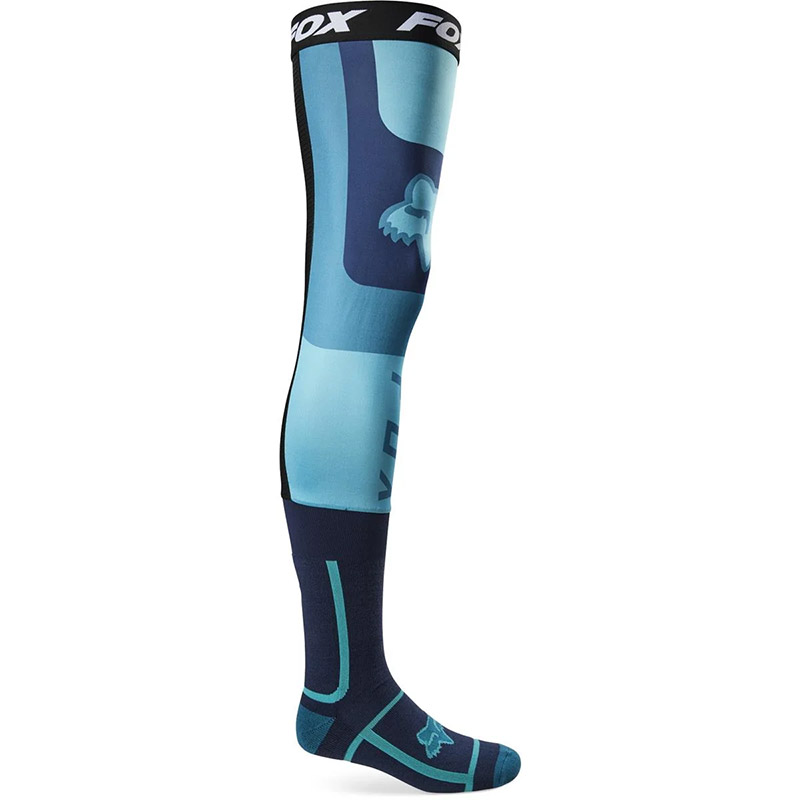 Calze Fox Flexair Knee Brace teal