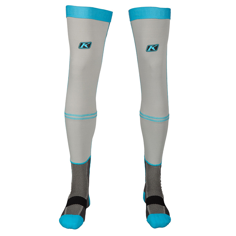 Calze Klim Aggressor -1.0 nee Brace grigio