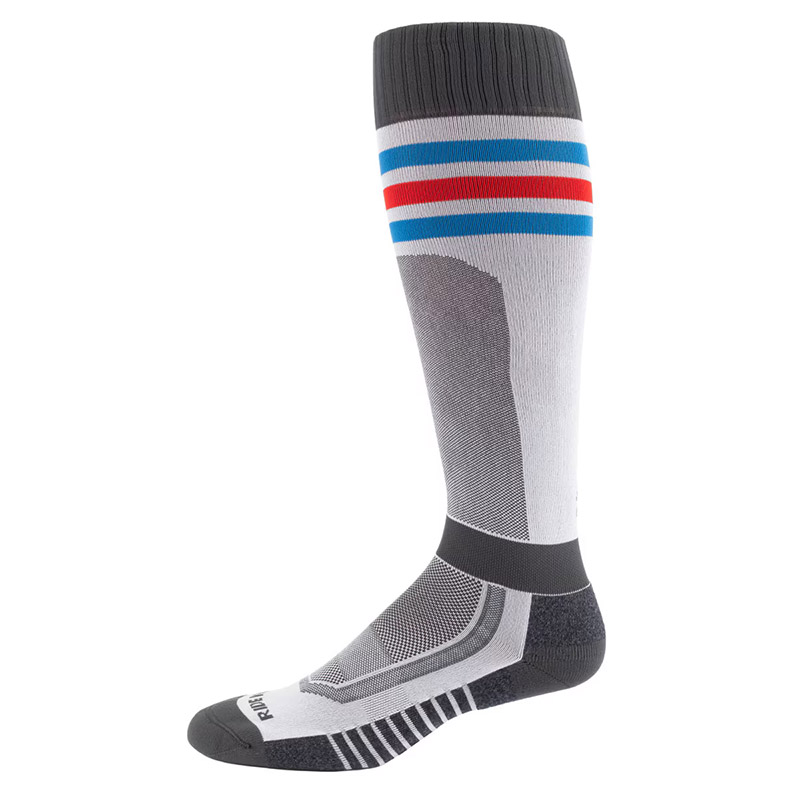 Klim Aggressor Vented Socks グレー レッド ブルー