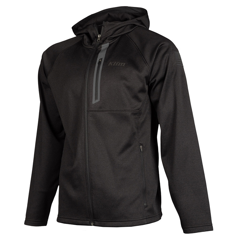 Maglia Klim Alpha Hoodie nero