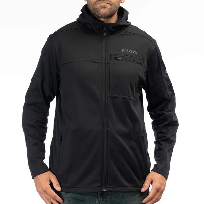 Felpa Klim Glacier Hoodie nero