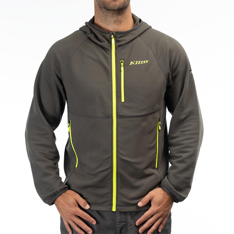 Felpa Klim Highline Hoodie giallo