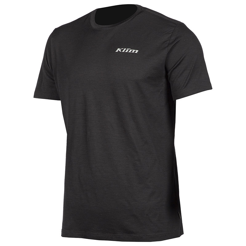 Maglia Klim Teton Merino Wool SS nero