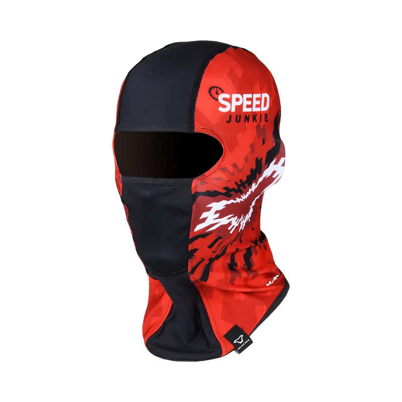 Macna Balaclava Mane rosso