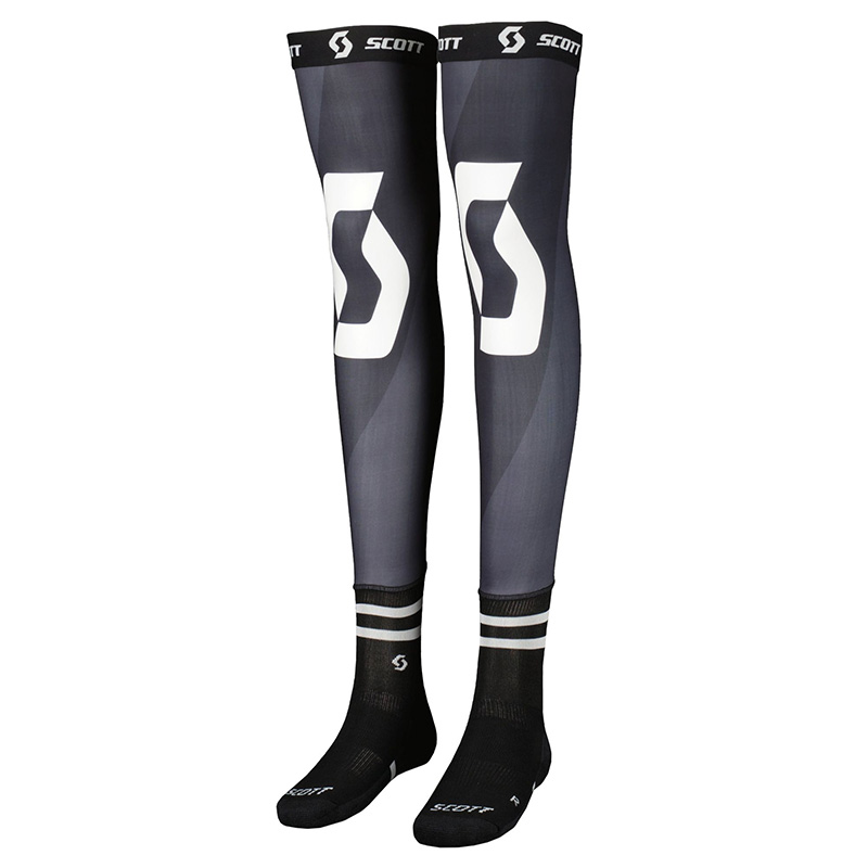 Calze Scott Knee Brace nero bianco