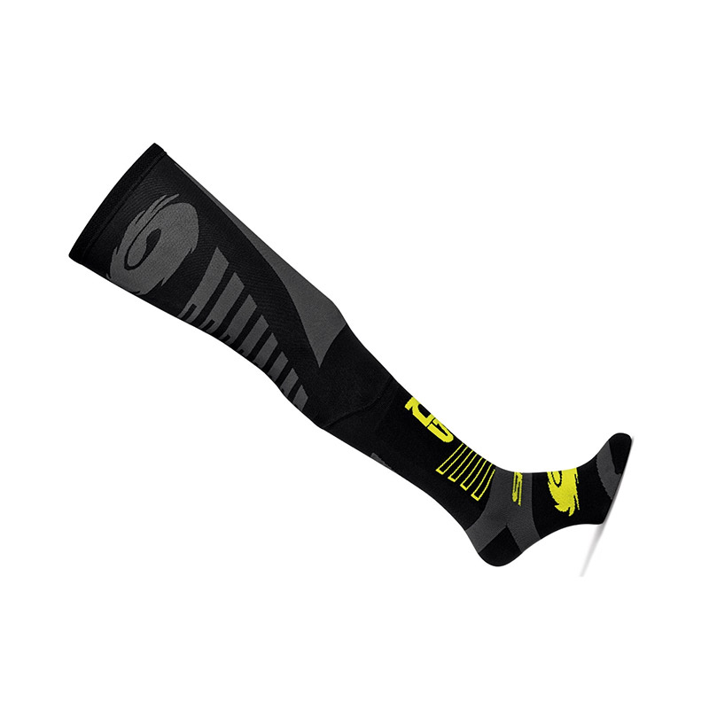 Calze Sidi Extra Long Offroad nero giallo fluo