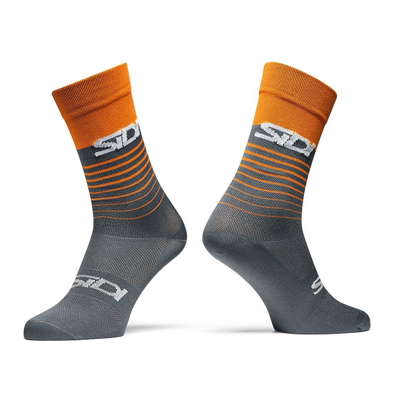 Calze Sidi Miami grigio arancio