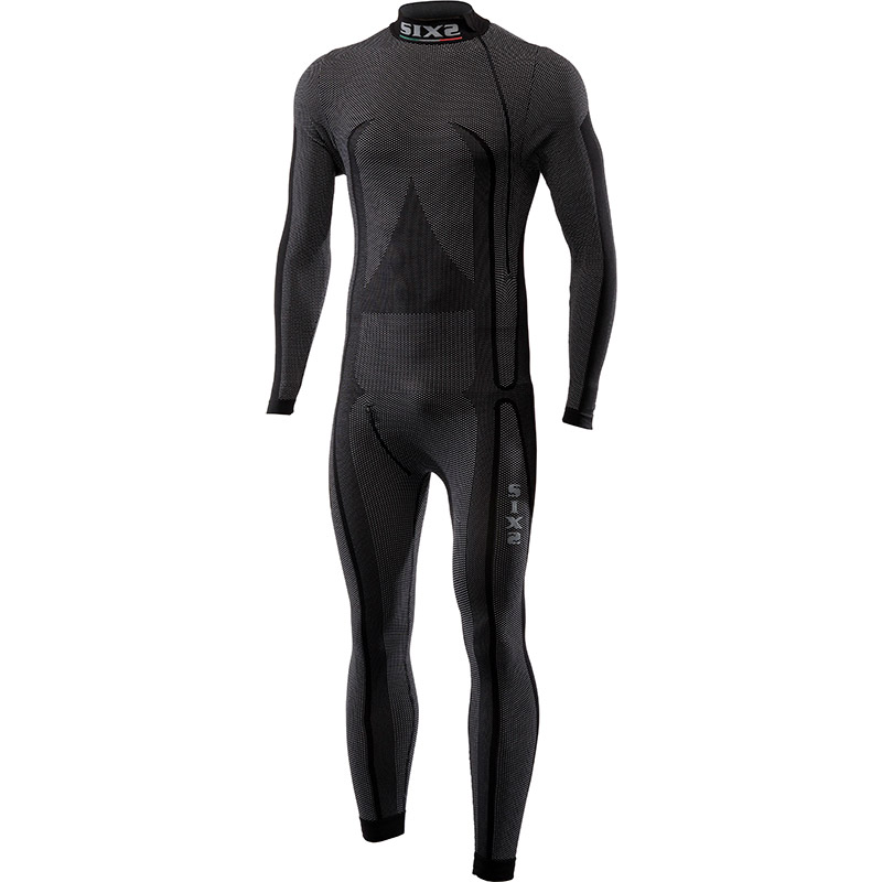 Six2 Stx High Neck Undersuit Black SX-STX-HIGH-NECK-N Underwear