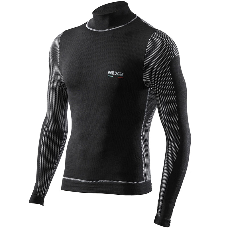 Maglia Maniche Lunghe SIX2 TS4 Windshell nero