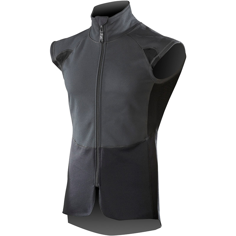 Gilet SIX2 WTS Windstopper nero