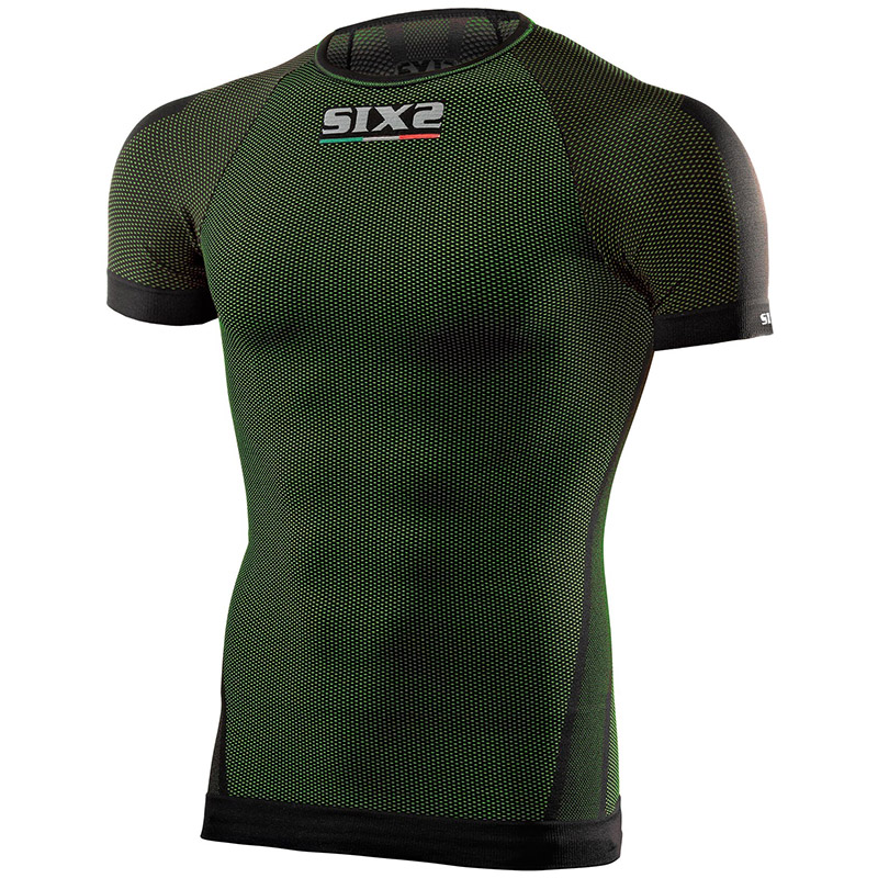 SIX2 TS1 4SEASON T Shirt Kurzarm dunkelgrün