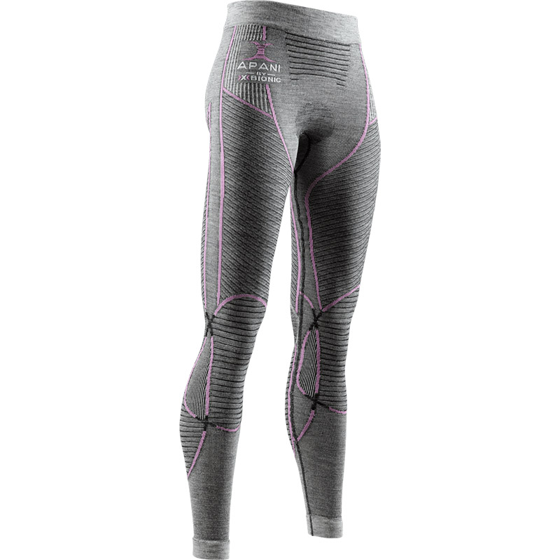 Pantaloni Donna X-Bionic Merino rosa