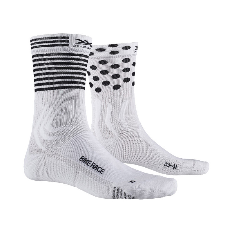 Xbionic Bike Race 4.0 Socks White RTBQHIECOUW011 Underwear MotoStorm