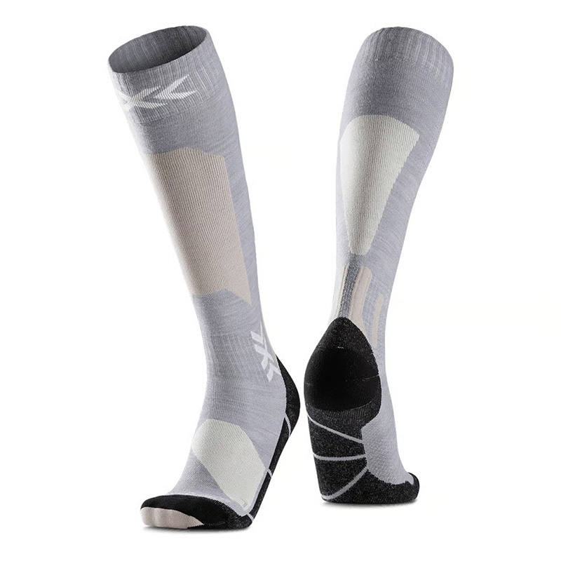 Calze X-Bionic Ski Discover Merino OTC grigio