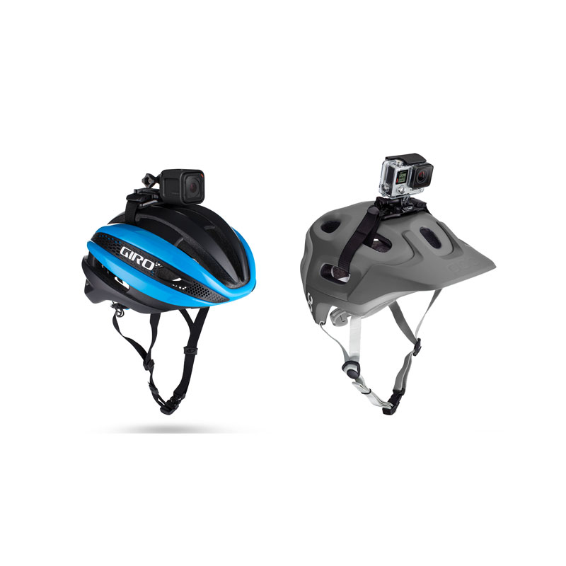 Casco moto Supporto per mento con supporto per telefono remoto per Gopro