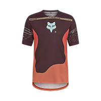 Maillot Fox SS Elevated cocoa