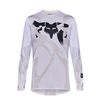 Fox Flexair LS Diffuse SE Trikot weiss