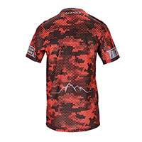 Camiseta MTB Acerbis Drakaris negro rojo