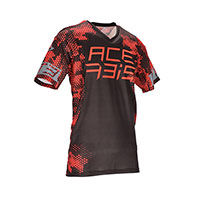 Maillot Vtt Acerbis Drakaris Noir Rouge