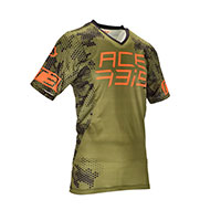 Camiseta MTB Acerbis Drakaris negro verde