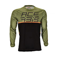 Camiseta Acerbis MTB Razorcrest negro verde