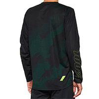 Camiseta 100% Airmatic LE LS negro camo - 2