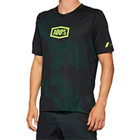 Camiseta 100% Airmatic LE SS SS negro camo