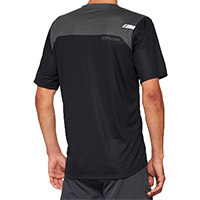 Camiseta 100% Airmatic SS negro charcoal