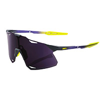 100% Hypercraft Digital Brights Sunglasses Purple
