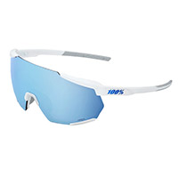 Lunettes De Soleil 100% Racetrap 3.0 Hiper Blanc Noir